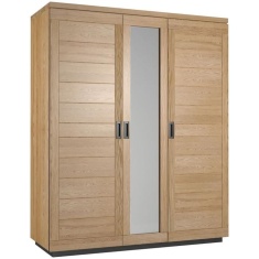 Fusion Rustic Oak Triple Wardrobe Fusion Rustic Oak Triple Wardrobe