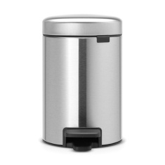 Brabantia 3L Pedal Bin Matt Steel Brabantia 3L Pedal Bin Matt Steel
