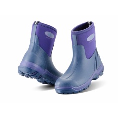 Grubs Midline 5.0 Ankle Length Wellington Boots - Violet Grubs Midline 5.0 Ankle Length Wellington Boots - Violet