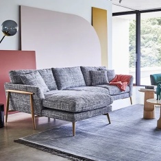 Ercol Forli Chaise End 3 Seater Sofa Ercol Forli Chaise End 3 Seater Sofa