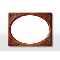 Wood Bros Old Charm Oval Wall Mirror (Oc2990) Wood Bros Old Charm Oval Wall Mirror (Oc2990)