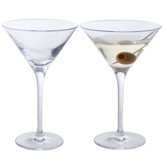 Dartington Wine & Bar Martini 240Ml Set Of 2 Dartington Wine & Bar Martini 240Ml Set Of 2