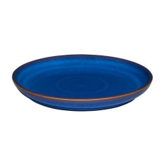 Denby Imperial Blue Medium Coupe Plate Denby Imperial Blue Medium Coupe Plate