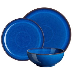 Denby Imperial Blue 12 Piece Coupe Set Denby Imperial Blue 12 Piece Coupe Set