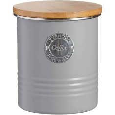 Typhoon Living Coffee Canister - Grey Typhoon Living Coffee Canister - Grey