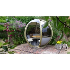 Ornate Garden The Rotating Sphere Seater Garden Pod Ornate Garden The Rotating Sphere Seater Garden Pod