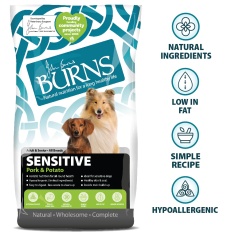 Burns Sensitive Pork & Potato Dog Food Burns Sensitive Pork & Potato Dog Food