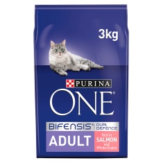 Purina One Salmon Dry Cat Food - 3kg Purina One Salmon Dry Cat Food - 3kg