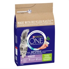 Purina One Sensitive Dry Cat Food with Turkey & Rice - 2.8kg Purina One Sensitive Dry Cat Food with Turkey & Rice - 2.8kg
