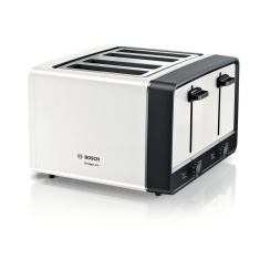 Bosch TAT5P441GB 4 Slice Toaster - White Bosch TAT5P441GB 4 Slice Toaster - White