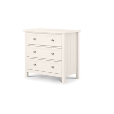 Julian Bowen Maine 3 Drawer Wide Chest Julian Bowen Maine 3 Drawer Wide Chest