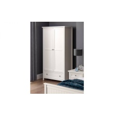 Julian Bowen Maine 2 Door Combination Wardrobe Julian Bowen Maine 2 Door Combination Wardrobe