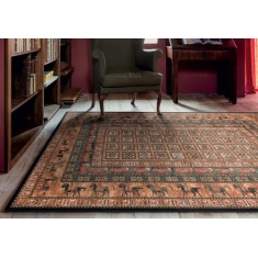 Mastercraft 4301/500 Kashqai Rug - Green Mastercraft 4301/500 Kashqai Rug - Green