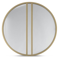 Calgary Mirror Satin Brass Calgary Mirror Satin Brass