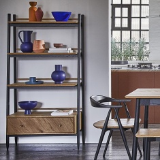 Ercol Monza Tall Open Shelving Unit Ercol Monza Tall Open Shelving Unit