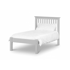 Julian Bowen Barcelona Bed Low Foot End Dove Grey Julian Bowen Barcelona Bed Low Foot End Dove Grey