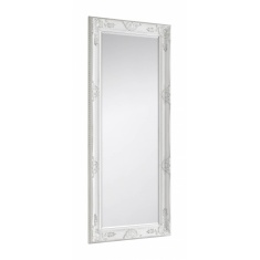 Julian Bowen Palais White Lean-To Dress Mirror Julian Bowen Palais White Lean-To Dress Mirror
