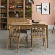 Brampton Oak 130cm/170cm Extending Dining Table Brampton Oak 130cm/170cm Extending Dining Table