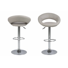 Plump Taupe Barstool Plump Taupe Barstool