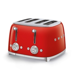 Smeg TSF03RDUK 4 Slice Toaster - Red Smeg TSF03RDUK 4 Slice Toaster - Red