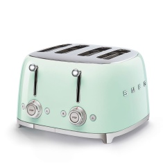 Smeg TSF03PGUK 4 Slice Toaster - Pastel Green Smeg TSF03PGUK 4 Slice Toaster - Pastel Green