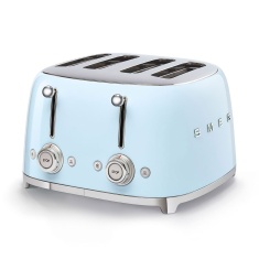 Smeg TSF03PBUK 4 Slice Toaster - Pastel Blue Smeg TSF03PBUK 4 Slice Toaster - Pastel Blue