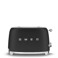 Smeg TSF01BLMUK 2 Slice Toaster - Matte Black Smeg TSF01BLMUK 2 Slice Toaster - Matte Black