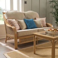 Daro Heathfield Natural Wash 2 Seater Lounging Sofa Daro Heathfield Natural Wash 2 Seater Lounging Sofa