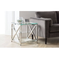 Julian Bowen Miami Lamp Table Julian Bowen Miami Lamp Table