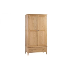Julian Bowen Cotswold 2 Door 1 Drawer Wardrobe Julian Bowen Cotswold 2 Door 1 Drawer Wardrobe