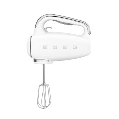 Smeg HMF01WHUK 50's Style Retro 250W Hand Mixer - White Smeg HMF01WHUK 50's Style Retro 250W Hand Mixer - White