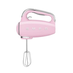 Smeg HMF01PKUK 50's Style Retro 250W Hand Mixer - Pink Smeg HMF01PKUK 50's Style Retro 250W Hand Mixer - Pink