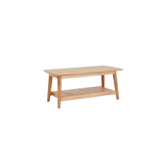 Daro Kayu Coffee Table & Shelf Natural Wash Daro Kayu Coffee Table & Shelf Natural Wash