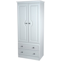 Nocton 197cm Tall 74cm Wide 2 Door Combination Wardrobe Nocton 197cm Tall 74cm Wide 2 Door Combination Wardrobe