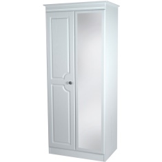 Nocton 197cm Tall 37cm Wide Mirror Wardrobe Nocton 197cm Tall 37cm Wide Mirror Wardrobe