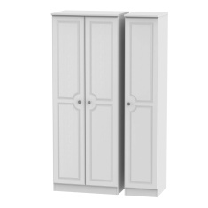Nocton 197cm Tall 111cm Wide Triple Wardrobe Nocton 197cm Tall 111cm Wide Triple Wardrobe