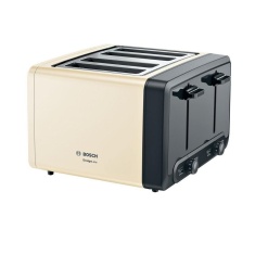 Bosch TAT4P447GB DesignLine 4 Slice Toaster - Cream Bosch TAT4P447GB DesignLine 4 Slice Toaster - Cream