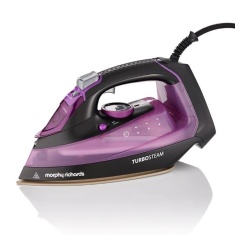 Morphy Richards 303140 Turbosteam 2800W Steam Iron - Purple Morphy Richards 303140 Turbosteam 2800W Steam Iron - Purple