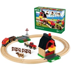 Brio World - 33719 Farm Railway Set Brio World - 33719 Farm Railway Set