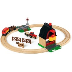 Brio World - 33719 Farm Railway Set