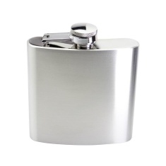 Taylors Eye Witness Stainless Steel Hip Flask 170ml Taylors Eye Witness Stainless Steel Hip Flask 170ml