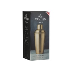 Viners Cocktail Shaker 500ml Gold