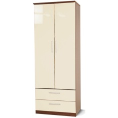 London Tall 2ft6 2 Drawer Robe London Tall 2ft6 2 Drawer Robe