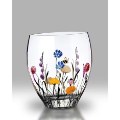 Nobile Bees & Ladybird Curve Vase 21cm Nobile Bees & Ladybird Curve Vase 21cm