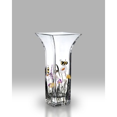 Nobile Bees & Blooms Flared Vase 22.5cm Nobile Bees & Blooms Flared Vase 22.5cm