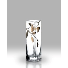 Nobile Gold Leaf Bud Vase 21cm Nobile Gold Leaf Bud Vase 21cm