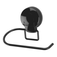 Showerdrape Suctionloc Toilet Roll Holder Black Showerdrape Suctionloc Toilet Roll Holder Black