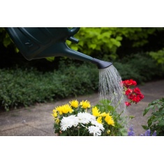 White Furze Rose Head For Watering Can - Black White Furze Rose Head For Watering Can - Black