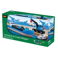BRIO Freight Ship and Crane 33534 BRIO Freight Ship and Crane 33534