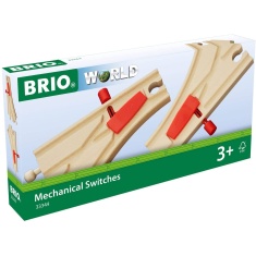 Brio World Railway Track - 33344 Mechanical Switches Brio World Railway Track - 33344 Mechanical Switches